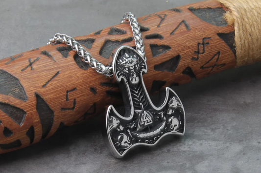 Thor Axe Viking Necklace