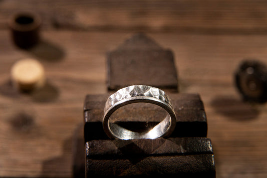 Viking metal ring