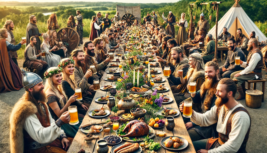 A Viking feast