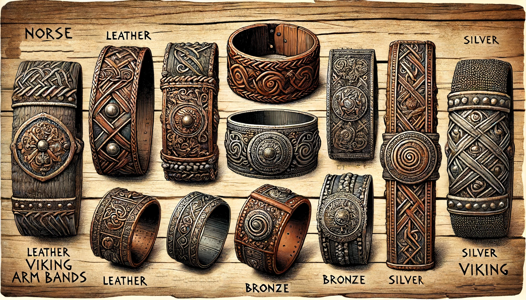 A different kind of Norse Arm bands
