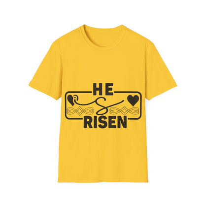 He Is Risen Triple Viking T-shirt