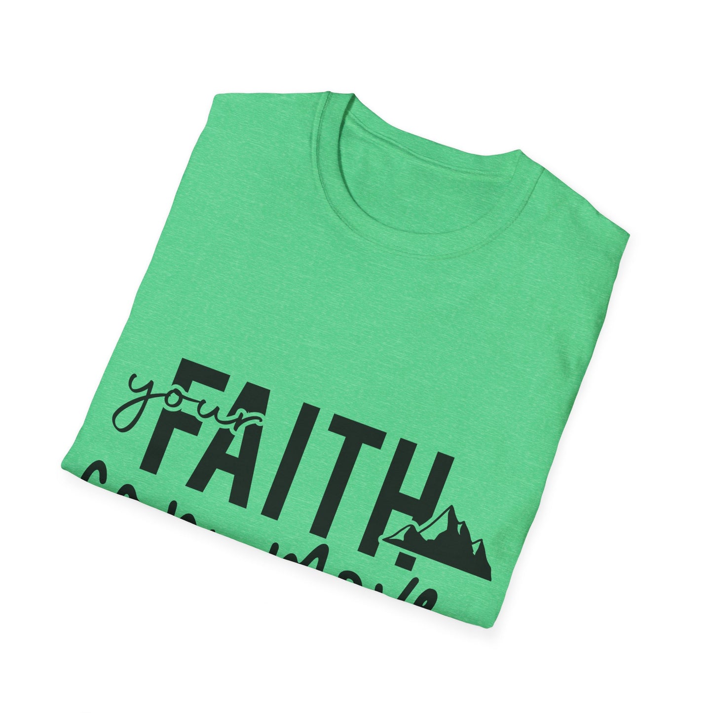 Your Faith Can Move Mountains Matthew 17,20 Triple Viking T-Shirt