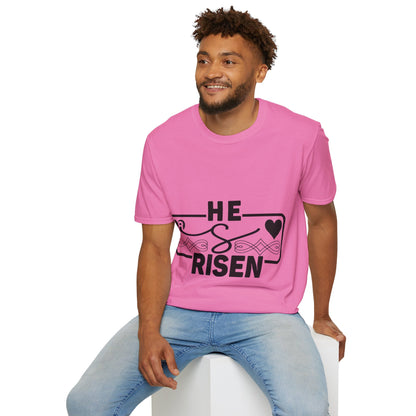 He Is Risen Triple Viking T-shirt