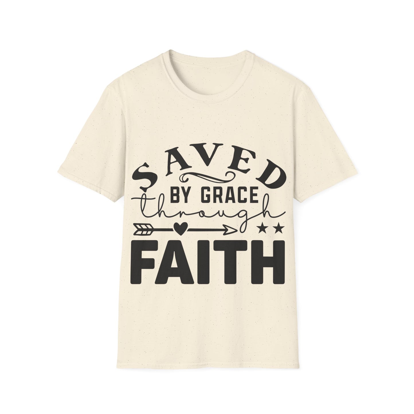 Saved By Grace Through Faith Triple Viking T-Shirt
