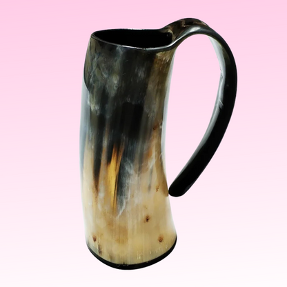 300-350 ml Natural Ox Horn Cup Drinking Horn Viking Muki