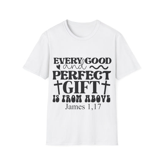 Every Good And Perfect Gift Is From Above James 1,17 Triple Viking T-Shirt