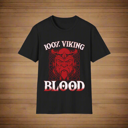 Camiseta 100% Sangue Viking