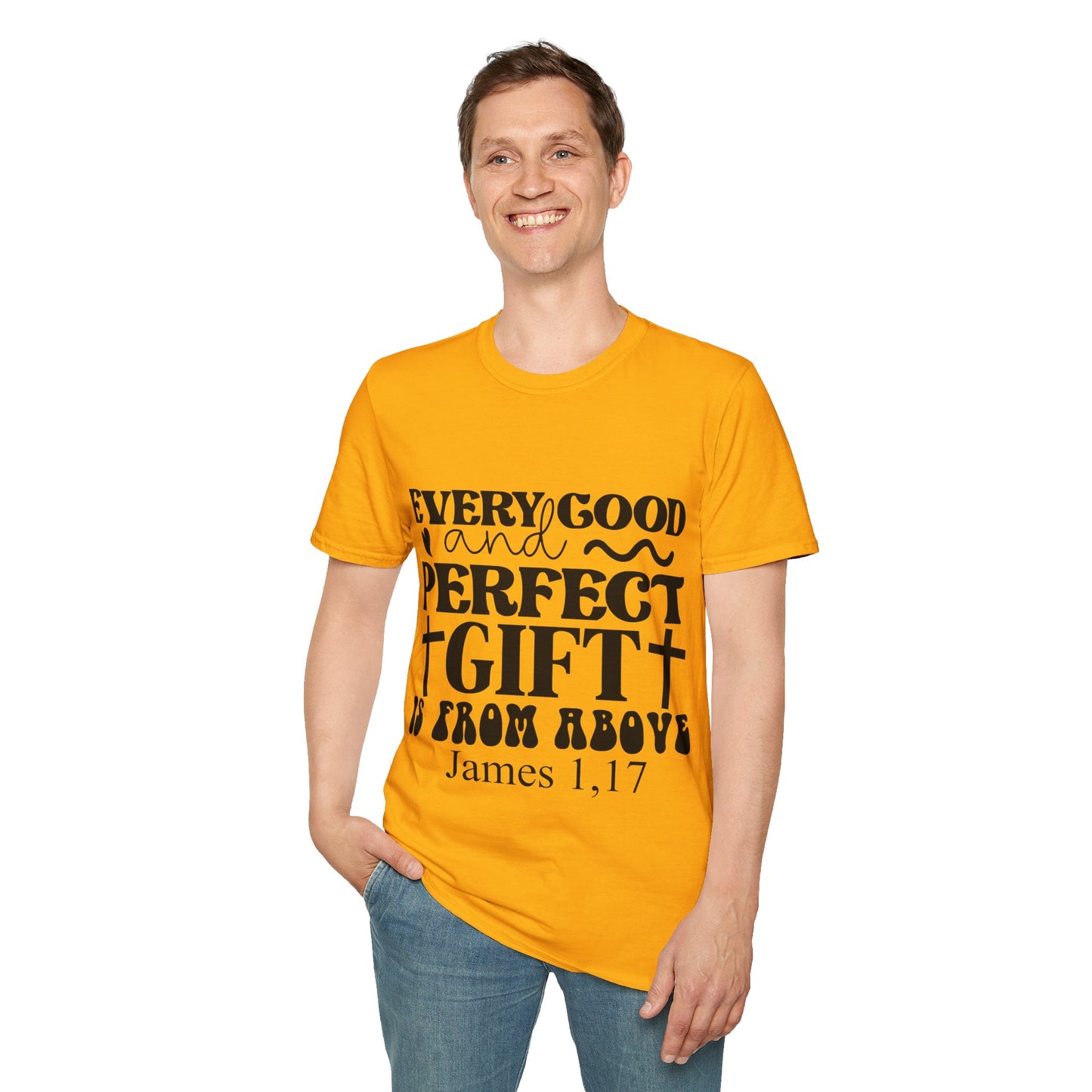 Every Good And Perfect Gift Is From Above James 1,17 Triple Viking T-Shirt