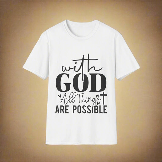 Met God is alles mogelijk Triple Viking T-shirt