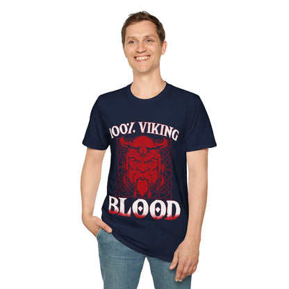 Camiseta 100% Sangue Viking