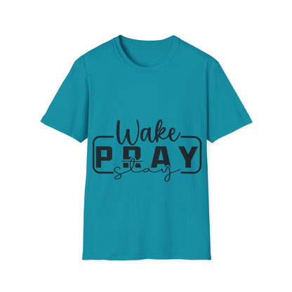 Wake Pray Stay Triple Viking T-Shirt