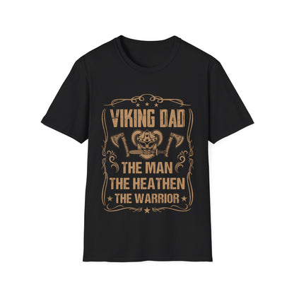 Maglietta Viking Dad The Man The Heathen The Warrior