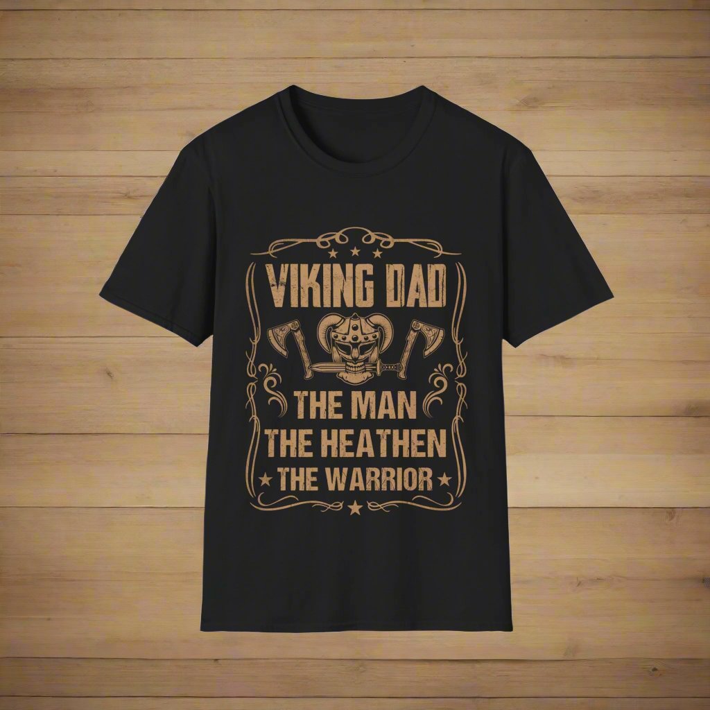 Maglietta Viking Dad The Man The Heathen The Warrior