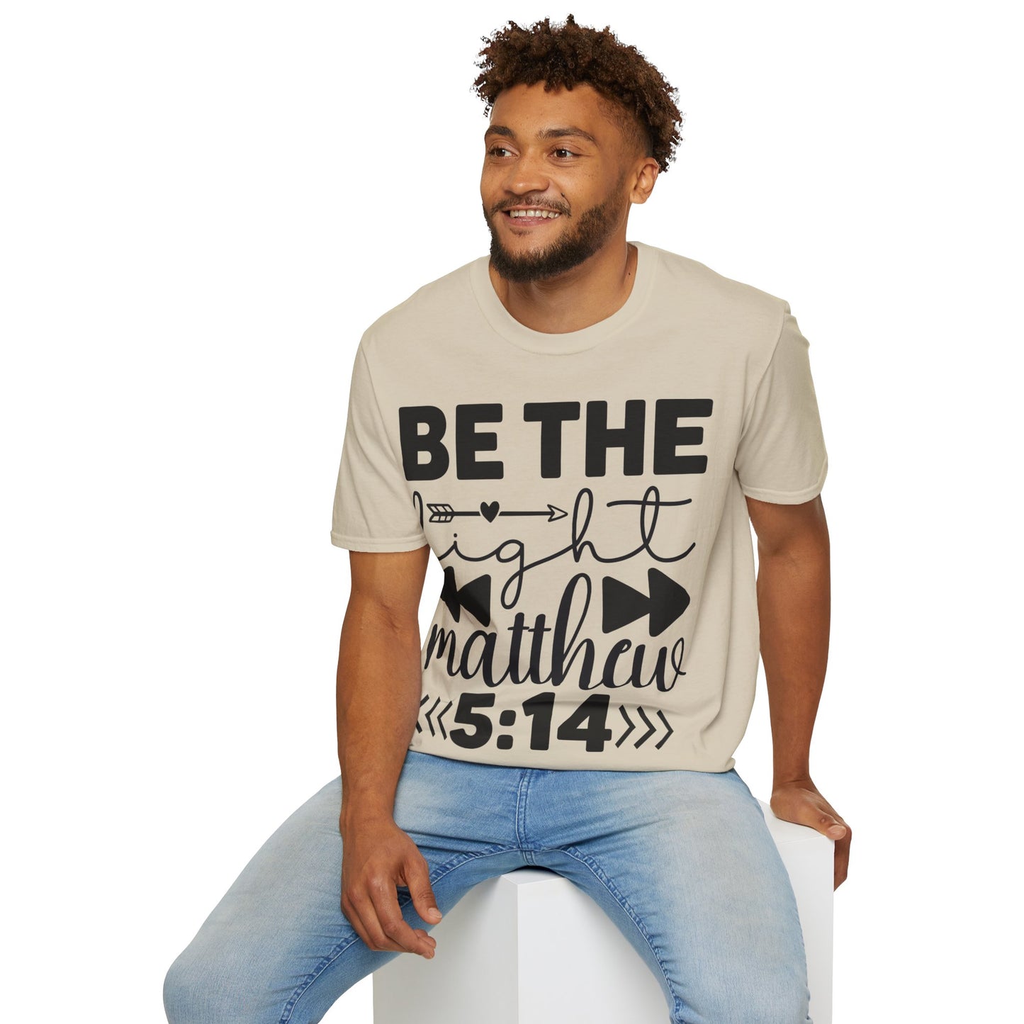 Be The Light Matthew 5:14 Triple Viking T-Shirt