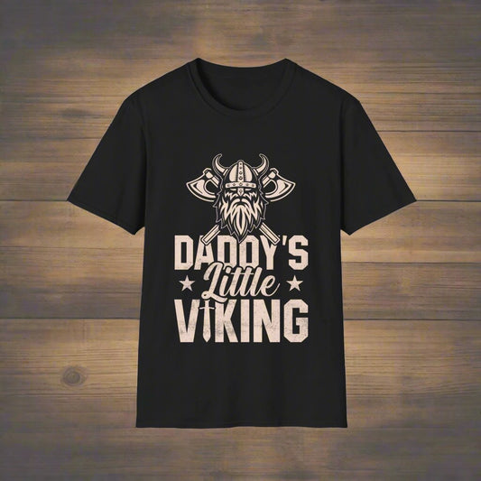 Majica s kratkimi rokavi Daddy's Little Viking