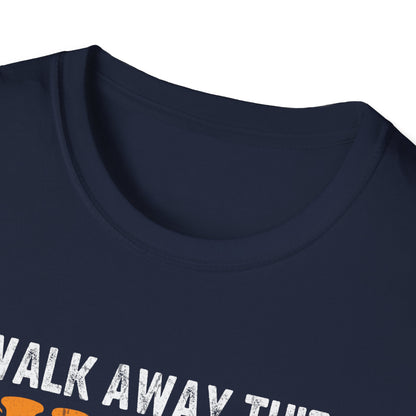 Camiseta Walk Away, este vikingo tiene problemas de ira y una gran aversión por las personas estúpidas