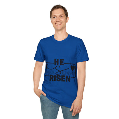 He Is Risen Triple Viking T-shirt