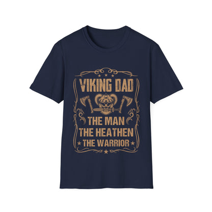 Maglietta Viking Dad The Man The Heathen The Warrior