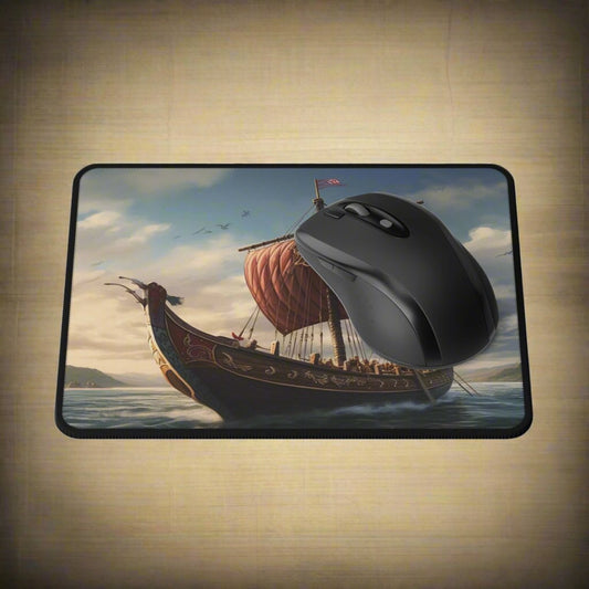 Nedrseča podloga za miško Viking Boat