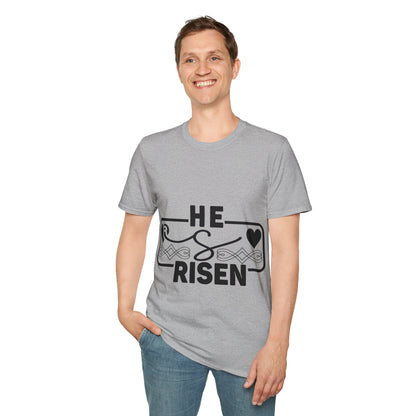 He Is Risen Triple Viking T-shirt