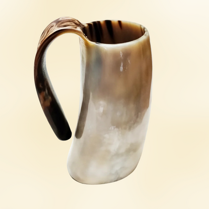 300-350 ml Natural Ox Horn Cup Drinking Horn Viking Muki