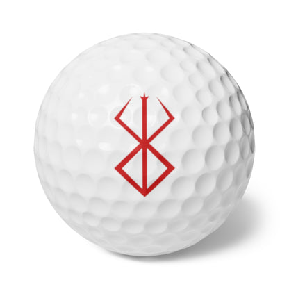 Žogice za golf Viking Berserk Symbol, 6 kosov