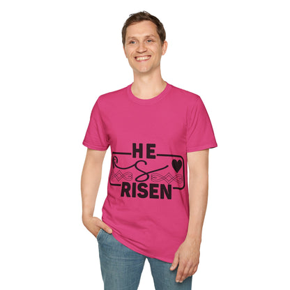 He Is Risen Triple Viking T-shirt