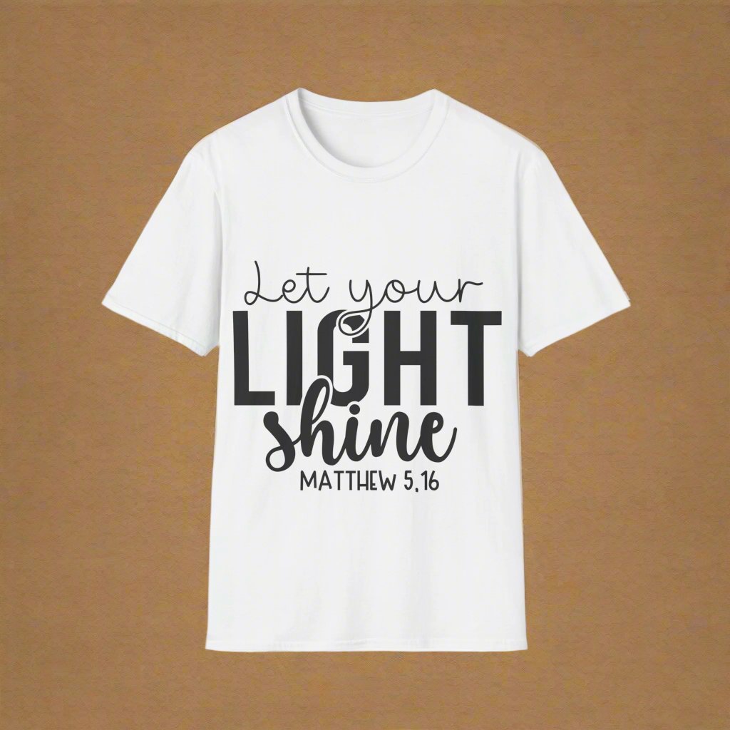 Let Your Light Shine マシュー 5,16 (2) トリプル バイキング T シャツ