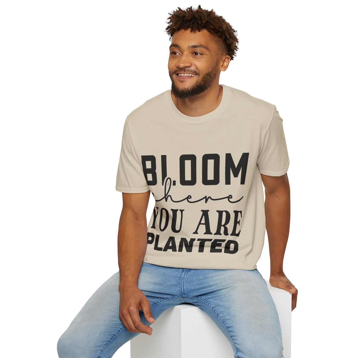 Bloom Where You Are Planted Triple Viking T-Shirt
