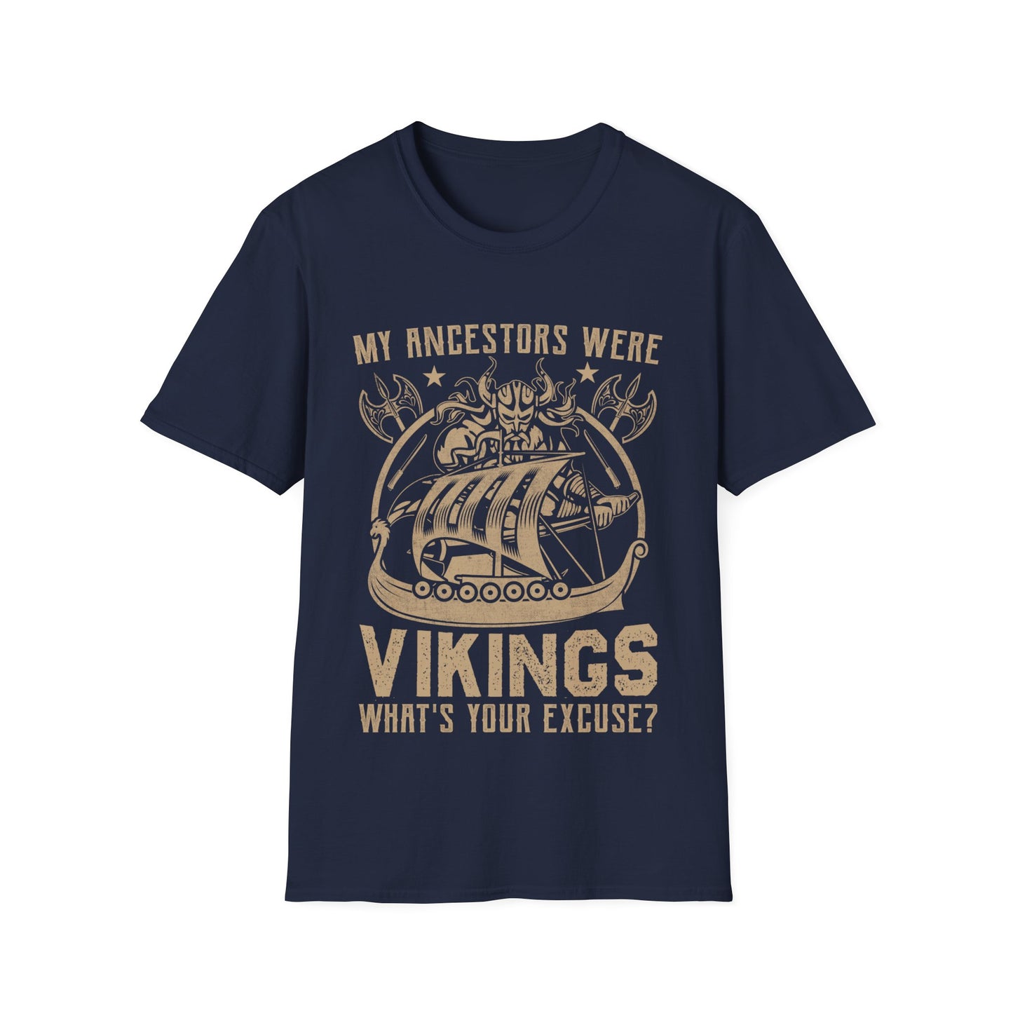 T-shirt Mes ancêtres étaient des Vikings, quelle est votre excuse