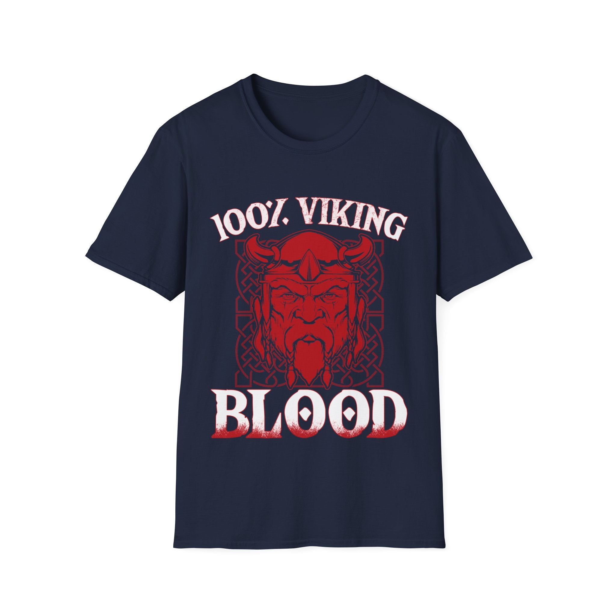 Maglietta 100 sangue vichingo Acquista streetwear vichingo online TripleViking