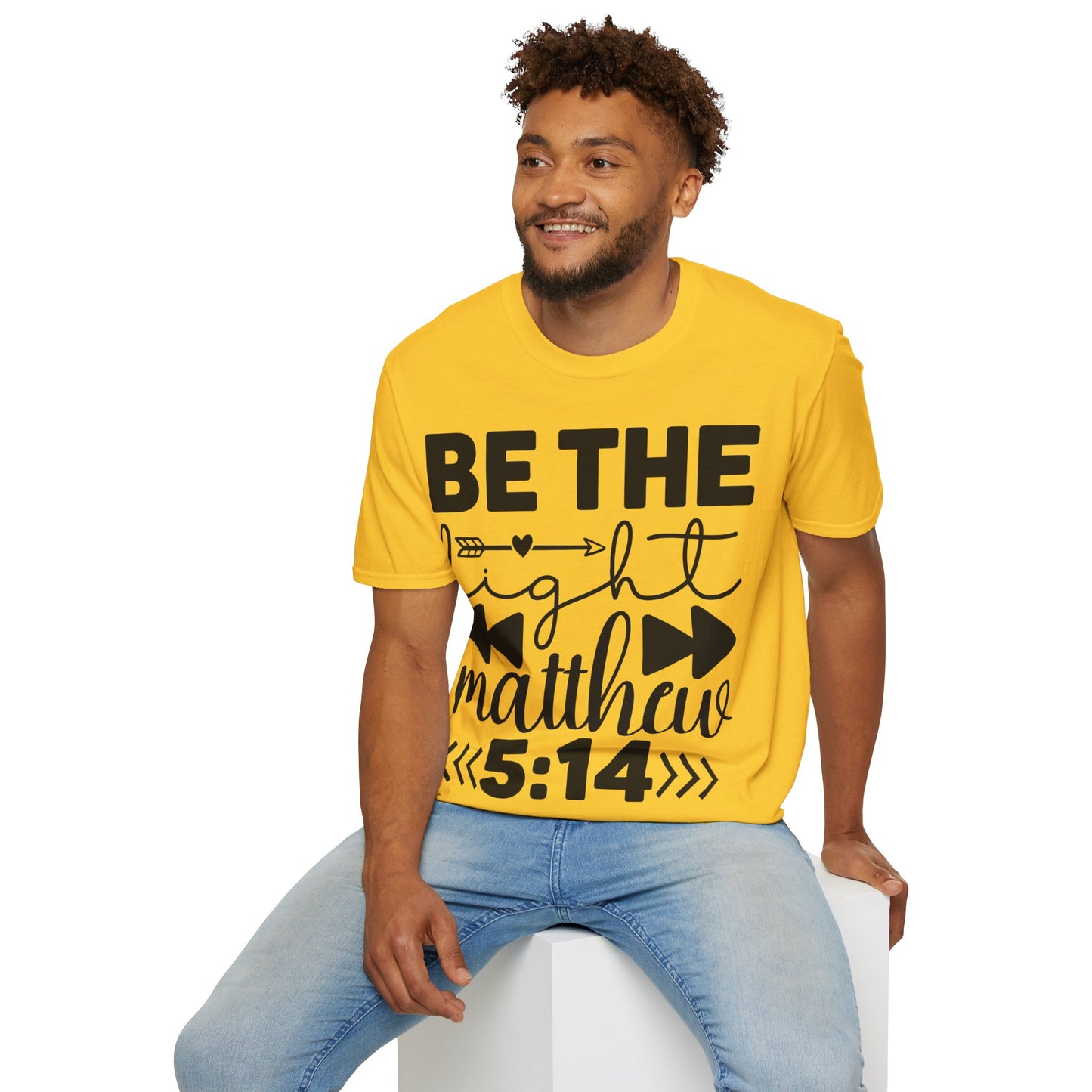 Be The Light Matthew 5:14 Triple Viking T-Shirt