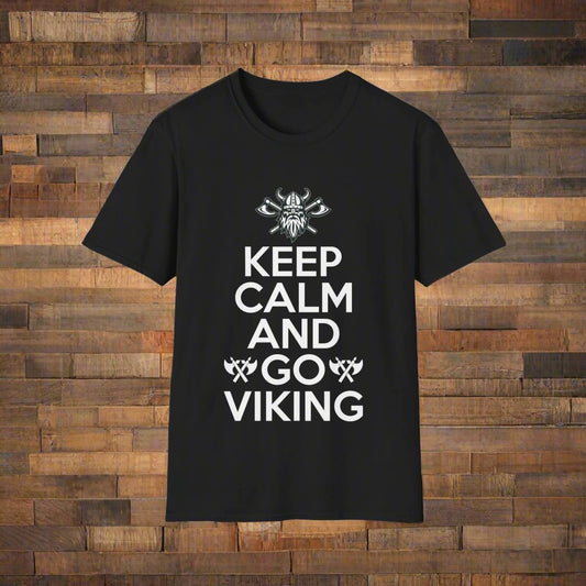 Keep Calm And Go Viking T-paita