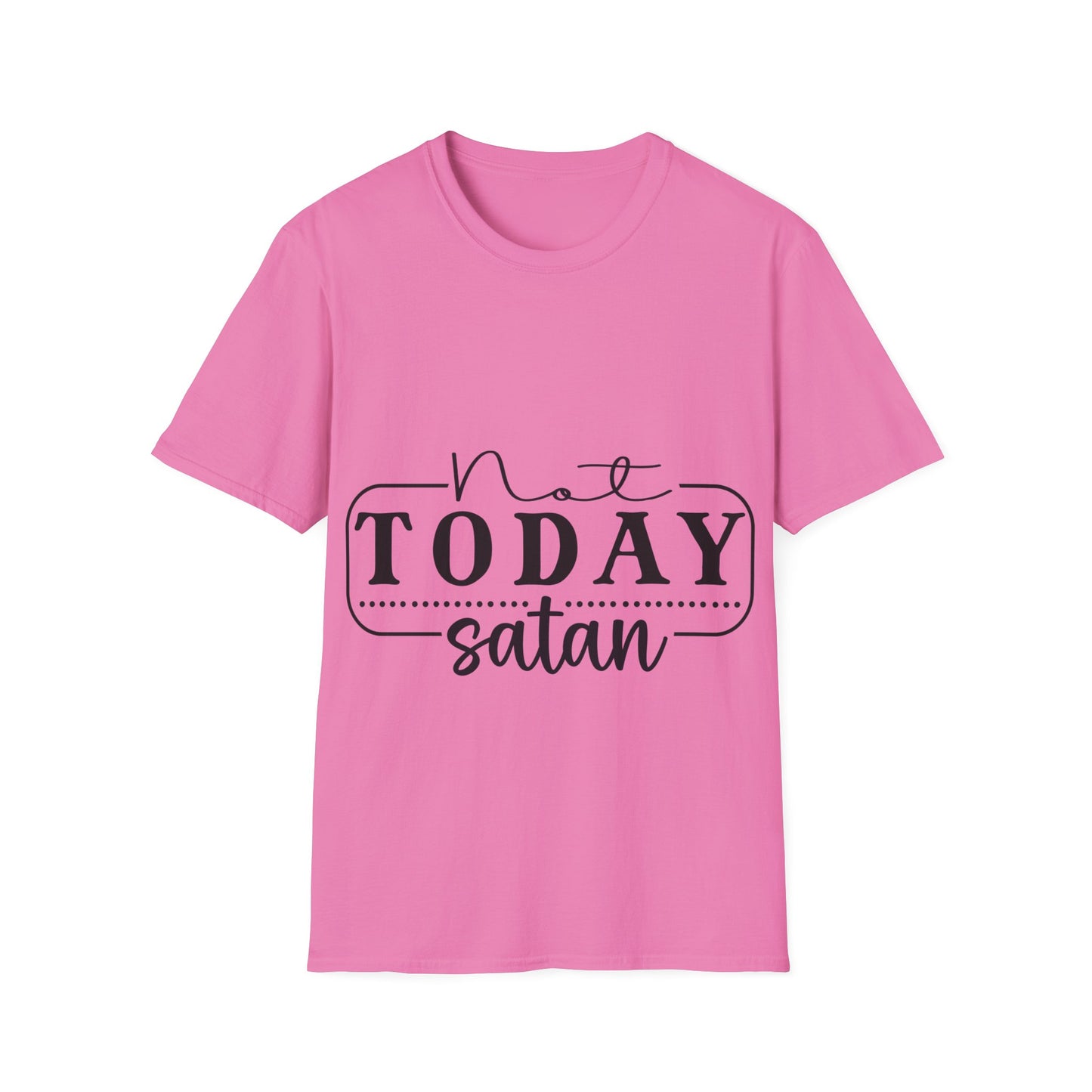 Not Today Satan Triple Viking T-Shirt