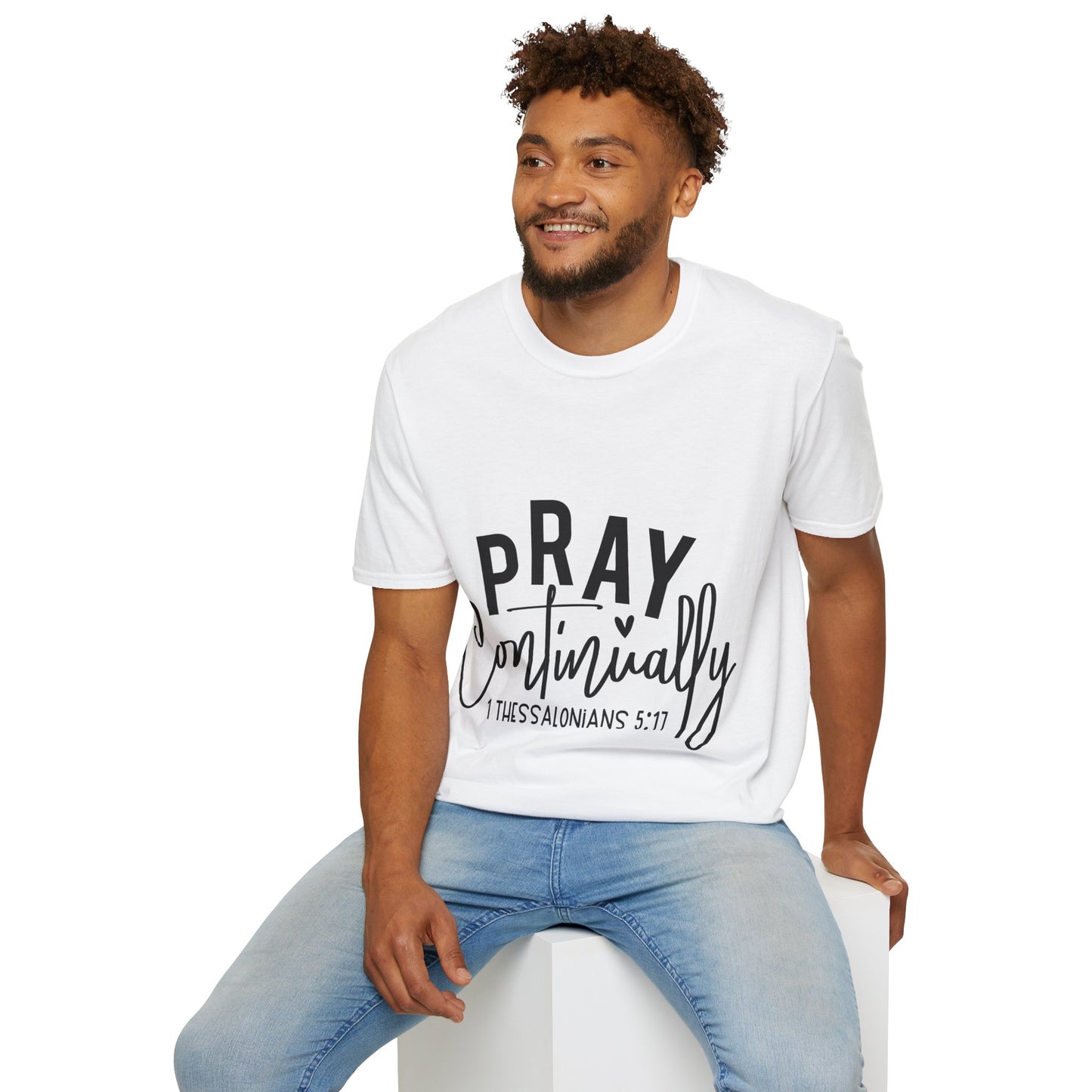 Pray Continually 1 Thessalonians 5:17 Triple Viking T-Shirt