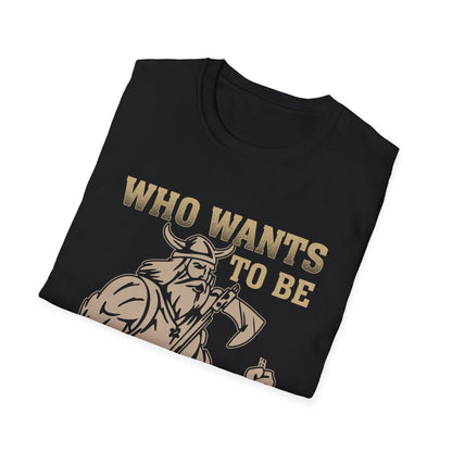 Wie wil koning Viking T-shirt zijn