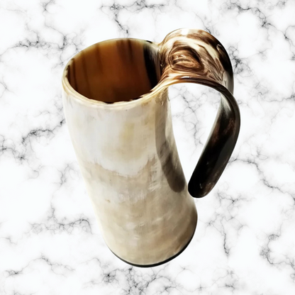 300-350 ml Natural Ox Horn Cup Drinking Horn Viking Muki