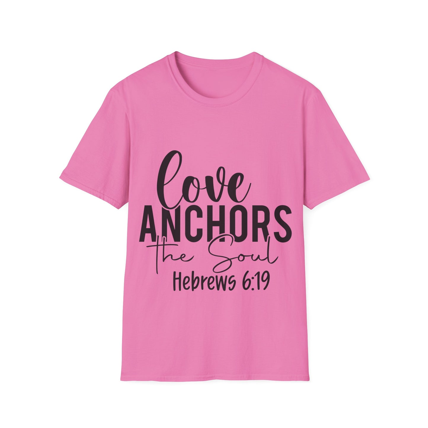Love Anchors The Soul Hebrews 6:19 Triple Viking T-Shirt