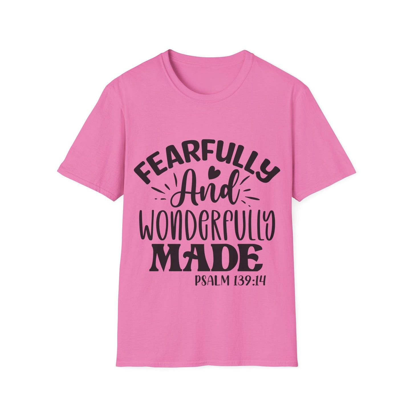 Fearfully And Wonderfully Made Psalm 139:14 Triple Viking T-Shirt