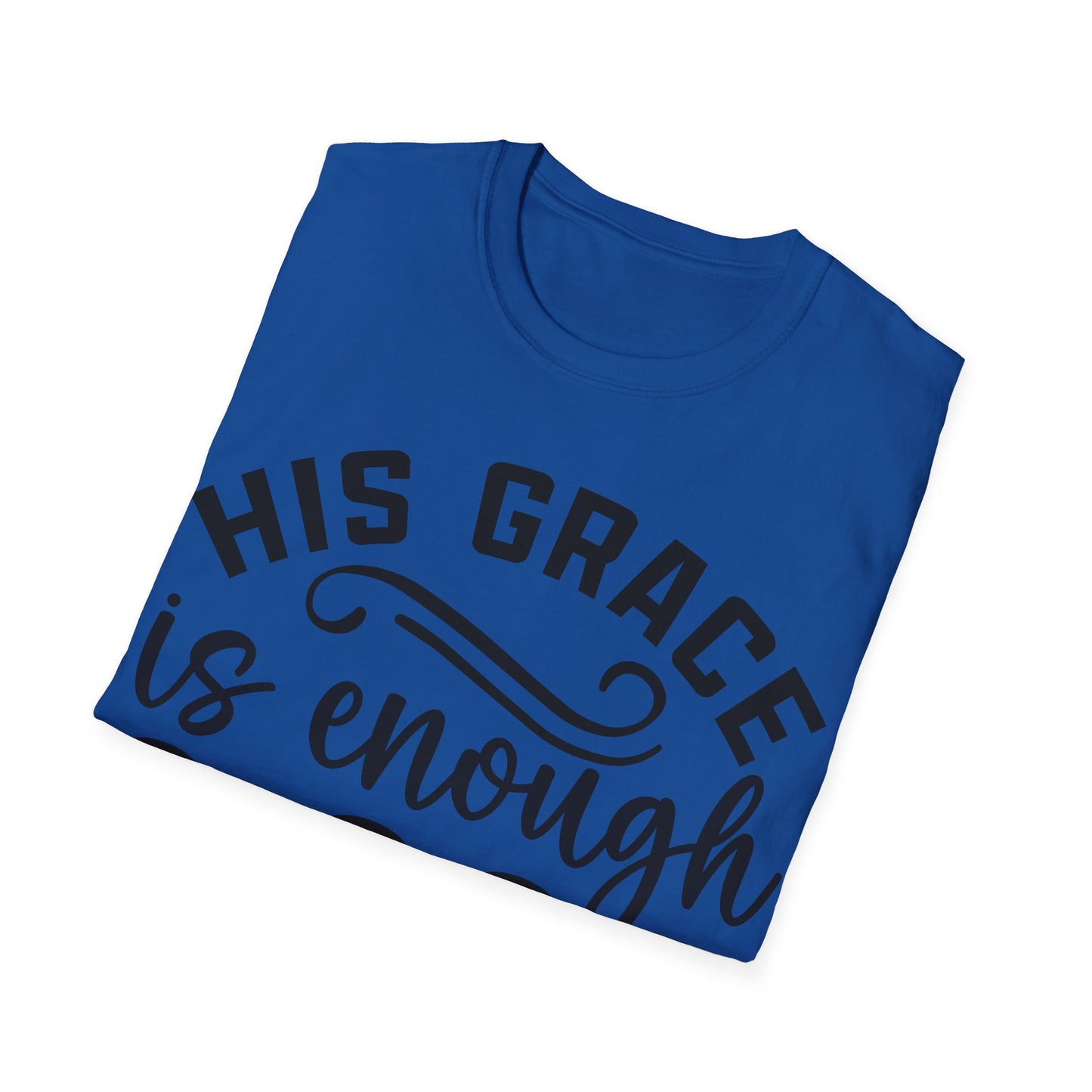 His Grace Is Enough 2 Cor 12:9 (2) Triple Viking T-Shirt