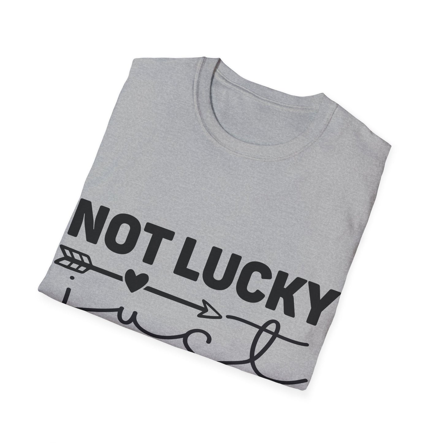 Not Lucky Just Blessed Triple Viking T-Shirt