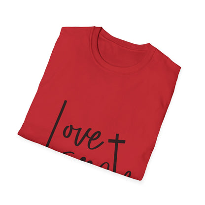 Love Never Fails 1 Corinthians 13.8 Trippel Viking T-skjorte