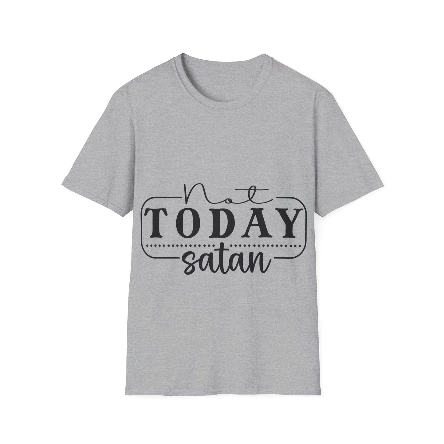 Not Today Satan Triple Viking T-Shirt