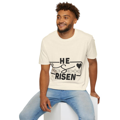 He Is Risen Triple Viking T-shirt