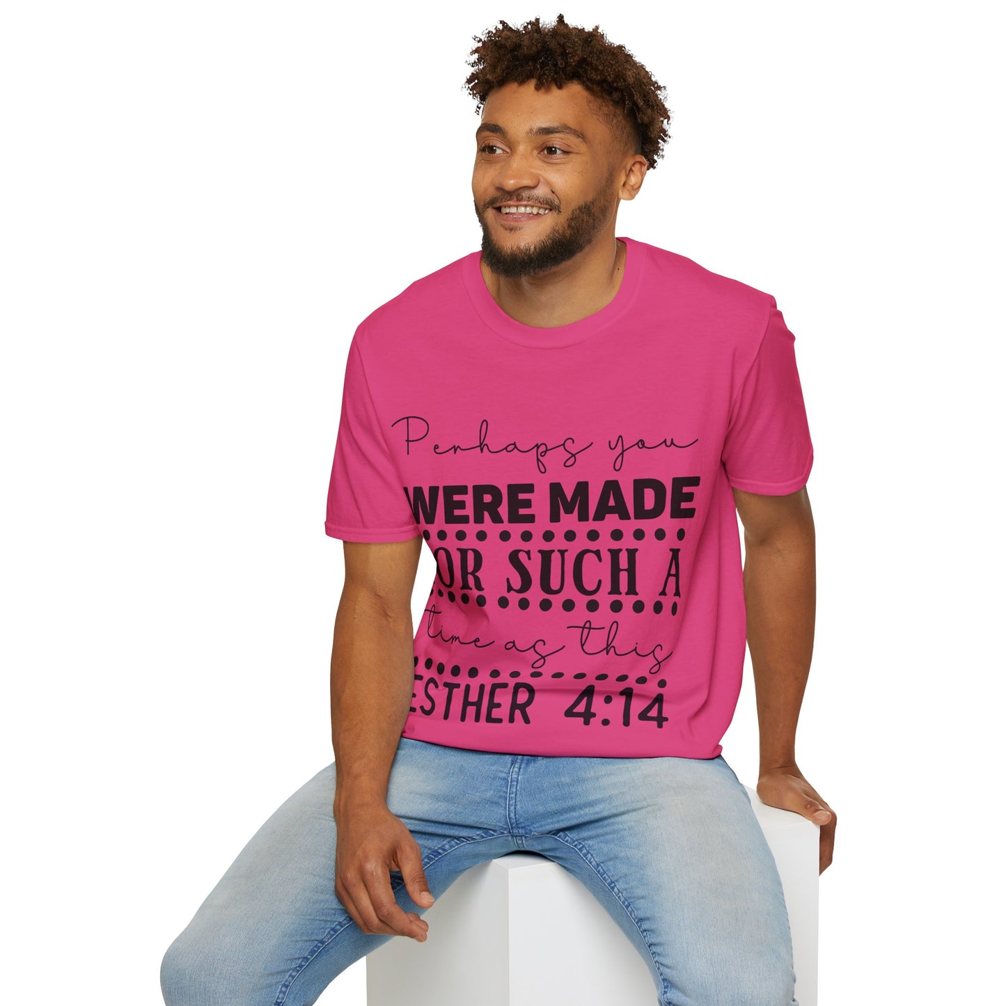 Perhaps You Were Made For Such A Time As This Esther 4:14 Triple Viking T-Shirt
