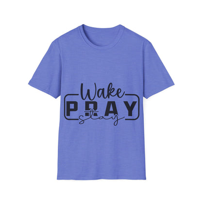 Wake Pray Stay Triple Viking T-Shirt