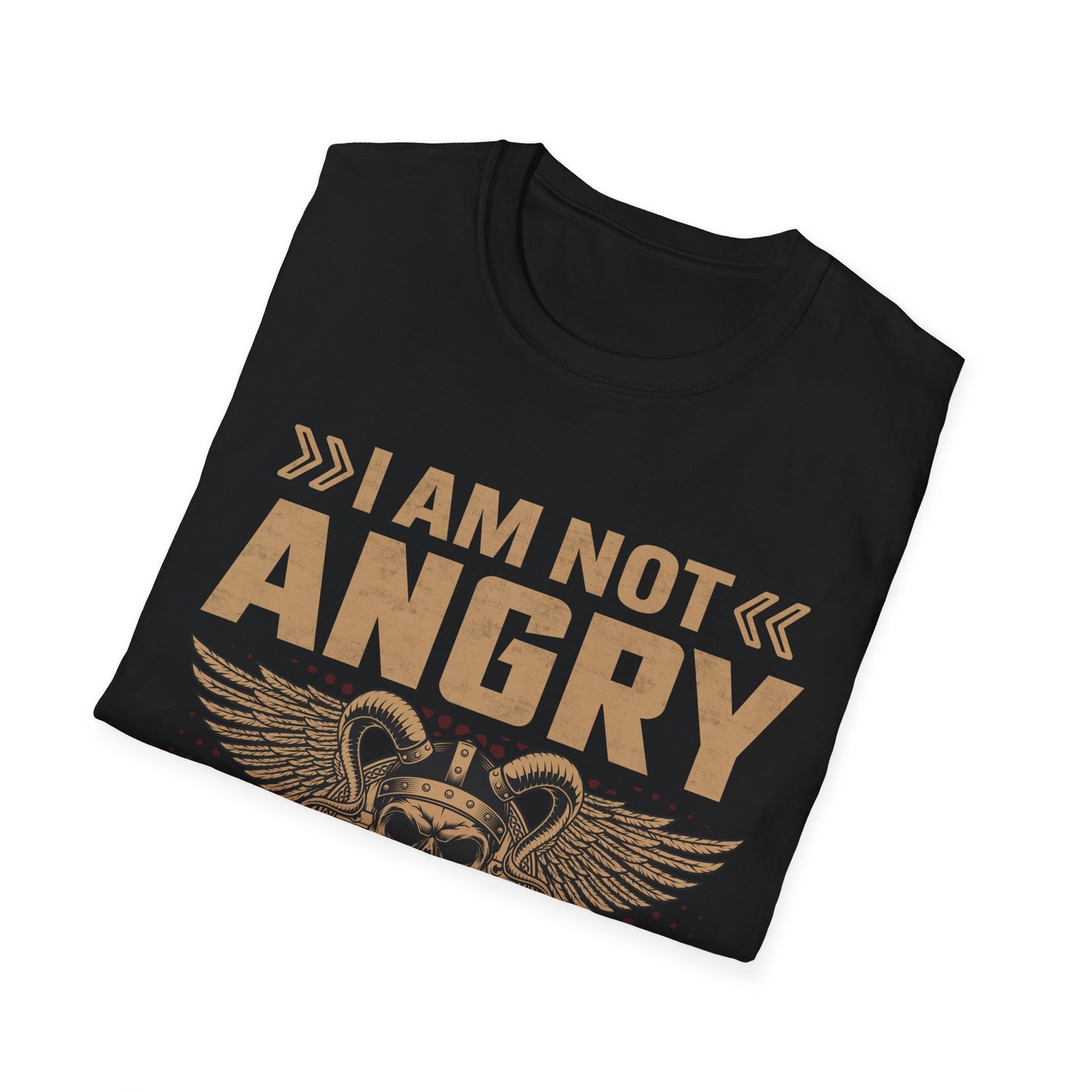 I Am Not Angry This Is Just My Heathen Face T-Shirt