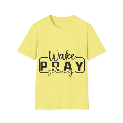 Wake Pray Stay Triple Viking T-Shirt