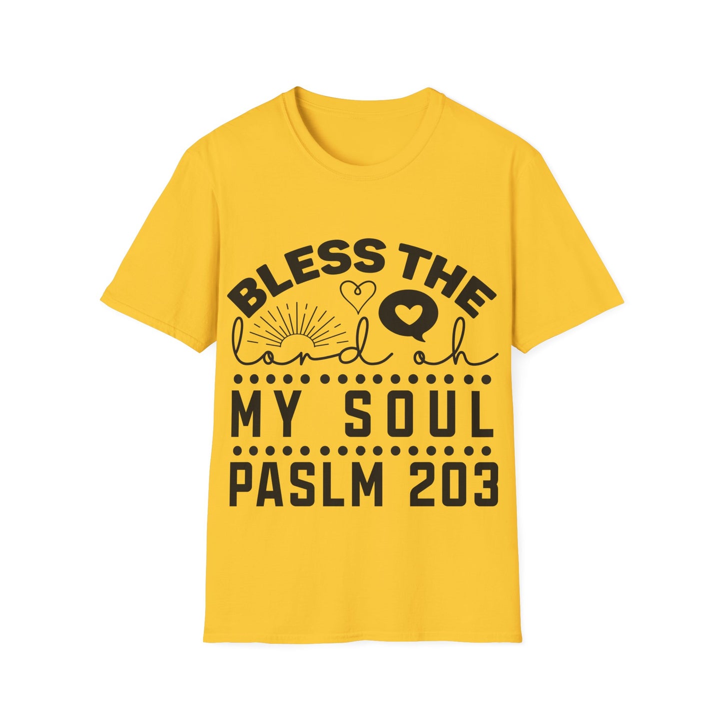 Bless The Lord Oh My Soul Paslm 203 Triple Viking T-Shirt