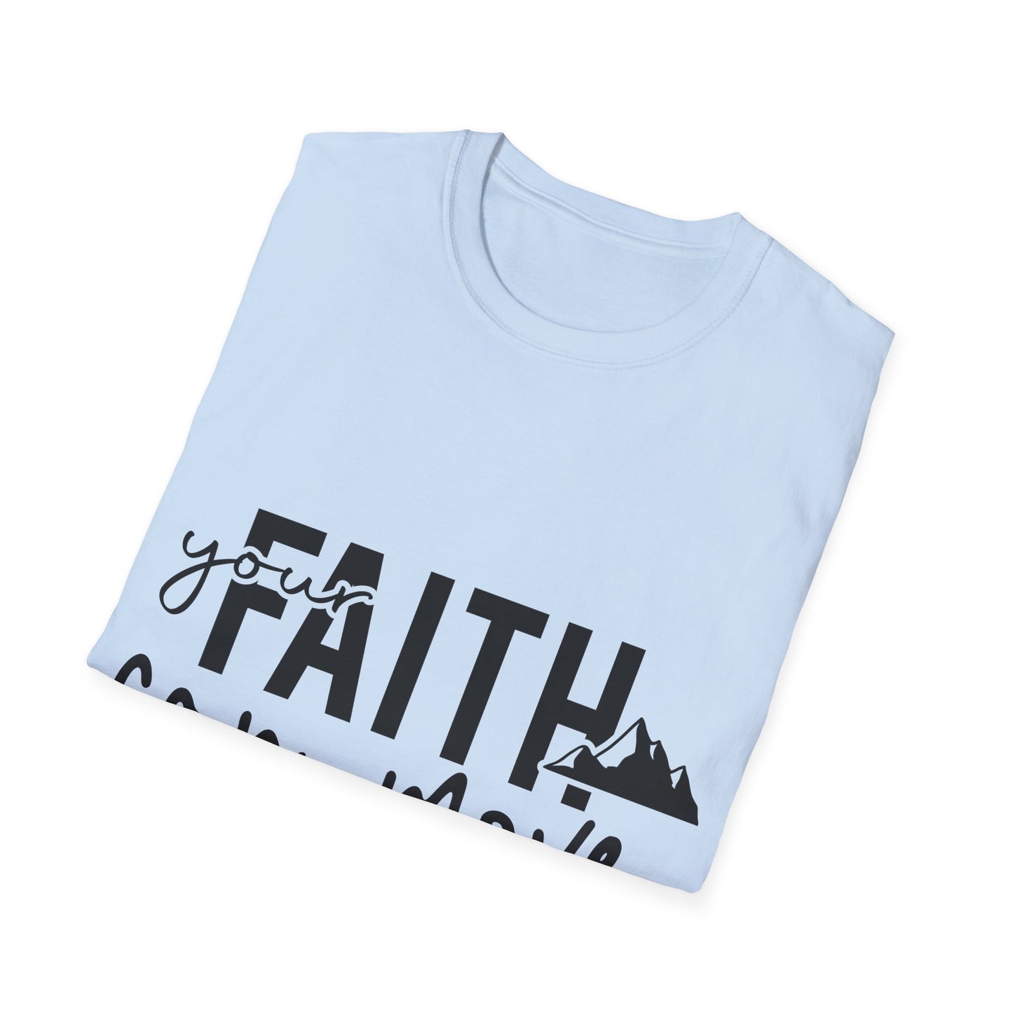 Your Faith Can Move Mountains Matthew 17,20 Triple Viking T-Shirt